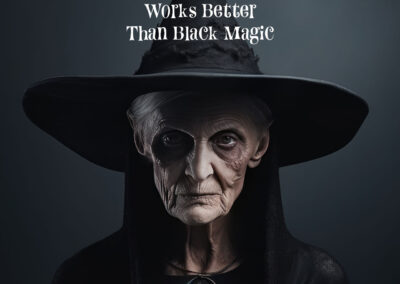 Witch wishing she's used Botox to prevent wrinkles - Botox Works Better Than Black Magic